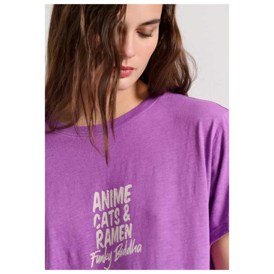 Funky Buddha Γυναικεία κοντομάνικη μπλούζα Funky Buddha Γυναικεία κοντομάνικη μπλούζα